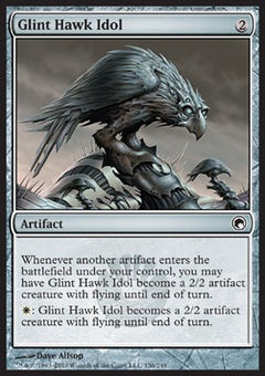 Glint Hawk Idol - Scars of Mirrodin (Common) [SOM-156]