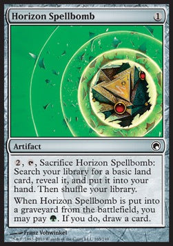 Horizon Spellbomb - Scars of Mirrodin (Common) [SOM-165]