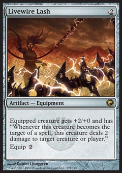 Livewire Lash⁣ - Scars of Mirrodin⁣ (Rare)⁣ [172]