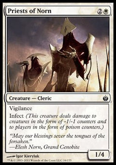 Priests of Norn⁣ - Mirrodin Besieged⁣ (Common)⁣ [16]
