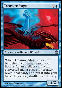 Treasure Mage⁣ - Mirrodin Besieged⁣ (Uncommon)⁣ [34]