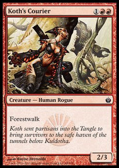 Koth's Courier⁣ - Mirrodin Besieged⁣ (Common)⁣ [68]