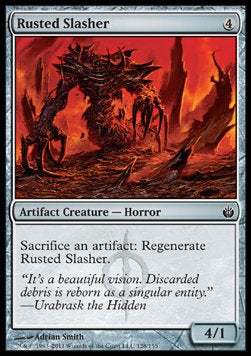 Rusted Slasher - Mirrodin Besieged (Common) [MBS-128]