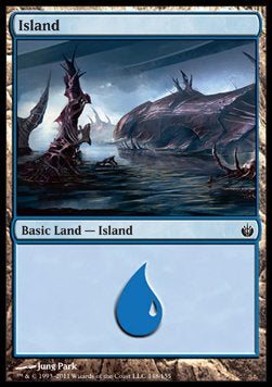 Island (V.1) - Mirrodin Besieged (Land) [MBS-148]