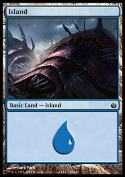 Island (V.2) - Mirrodin Besieged (Land) [MBS-149]