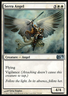 Serra Angel⁣ - Magic 2012⁣ (Uncommon)⁣ [33]