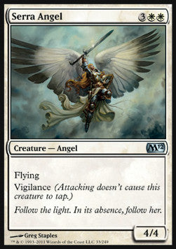 Serra Angel⁣ - Magic 2012⁣ (Uncommon)⁣ [33]