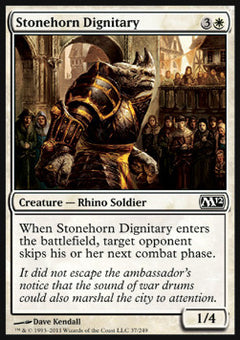 Stonehorn Dignitary⁣ - Magic 2012⁣ (Common)⁣ [37]
