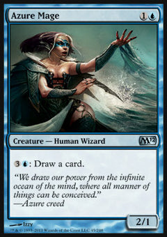Azure Mage - Magic 2012 (Uncommon) [M12-45]