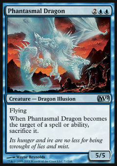 Phantasmal Dragon⁣ - Magic 2012⁣ (Uncommon)⁣ [71]