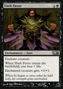 Dark Favor⁣ - Magic 2012⁣ (Common)⁣ [89]