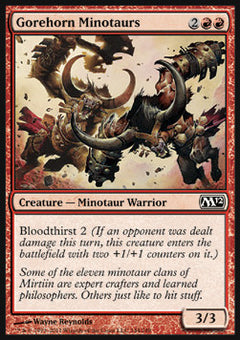 Gorehorn Minotaurs - Magic 2012 (Common) [M12-144]