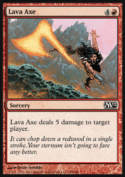 Lava Axe⁣ - Magic 2012⁣ (Common)⁣ [148]