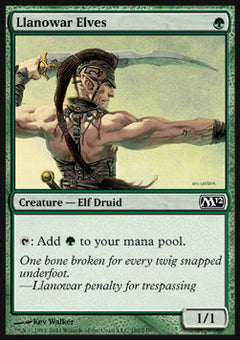 Llanowar Elves⁣ - Magic 2012⁣ (Common)⁣ [182]
