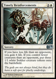 Timely Reinforcements⁣ - Magic 2012⁣ (Uncommon)⁣ [40]