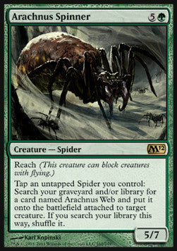 Arachnus Spinner⁣ - Magic 2012⁣ (Rare)⁣ [162]