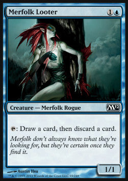 Merfolk Looter - Magic 2012 (Common) [M12-65]