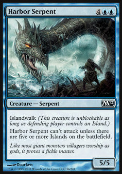 Harbor Serpent⁣ - Magic 2012⁣ (Common)⁣ [56]