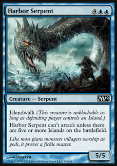 Harbor Serpent⁣ - Magic 2012⁣ (Common)⁣ [56]