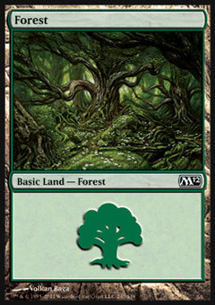 Forest (V.2)⁣ - Magic 2012⁣ (Land)⁣ [247]