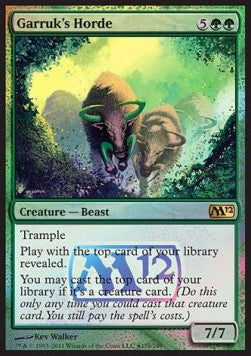 Garruk's Horde⁣ - Release Promos⁣ (Rare)