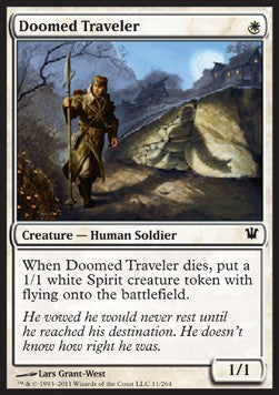 Doomed Traveler⁣ - Innistrad⁣ (Common)⁣ [11]