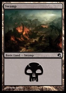 Swamp (V.1)⁣ - Premium Deck Series: Graveborn⁣ (Land)⁣ [27]