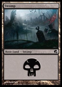 Swamp (V.3)⁣ - Premium Deck Series: Graveborn⁣ (Land)⁣ [29]