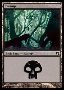 Swamp (V.4)⁣ - Premium Deck Series: Graveborn⁣ (Land)⁣ [30]