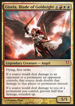 Gisela, Blade of Goldnight⁣ - Avacyn Restored⁣ (Mythic)⁣ [209]