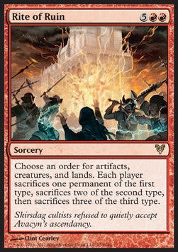 Rite of Ruin⁣ - Avacyn Restored⁣ (Rare)⁣ [153]