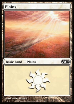 Plains (V.4)⁣ - Magic 2013⁣ (Land)⁣ [233]