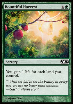 Bountiful Harvest - Magic 2013 (Common) [M13-163]