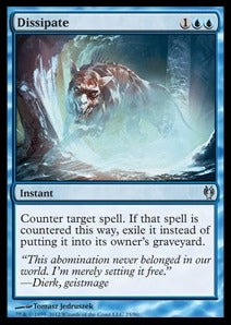 Dissipate⁣ - Duel Decks: Izzet vs. Golgari⁣ (Uncommon)⁣ [25]