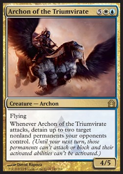 Archon of the Triumvirate⁣ - Return to Ravnica⁣ (Rare)⁣ [142]