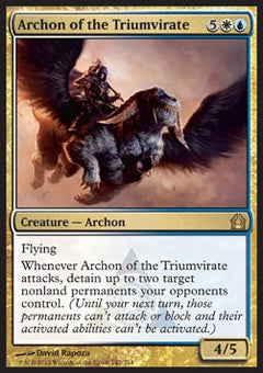 Archon of the Triumvirate⁣ - Return to Ravnica⁣ (Rare)⁣ [142]
