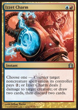 Izzet Charm⁣ - Return to Ravnica⁣ (Uncommon)⁣ [172]