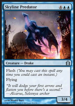 Skyline Predator⁣ - Return to Ravnica⁣ (Uncommon)⁣ [50]