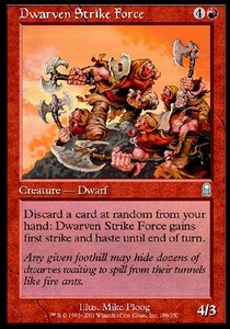 Dwarven Strike Force - Odyssey (Uncommon) [ODY-188]