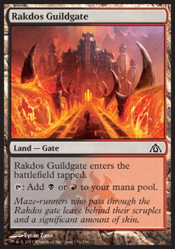 Rakdos Guildgate - Dragon's Maze (Common) [DGM-154]