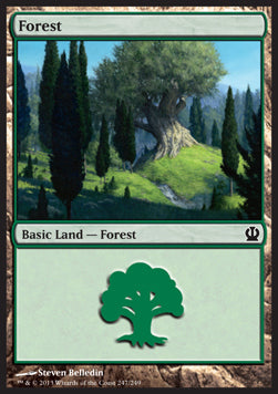 Forest (V.2)⁣ - Theros⁣ (Land)⁣ [247]