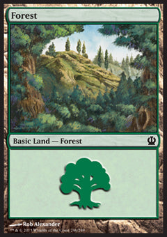 Forest (V.1)⁣ - Theros⁣ (Land)⁣ [246]