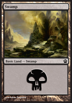 Swamp (V.3)⁣ - Theros⁣ (Land)⁣ [240]