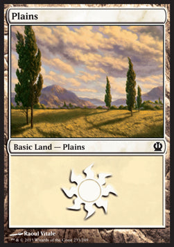 Plains (V.4)⁣ - Theros⁣ (Land)⁣ [233]