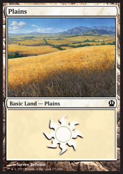 Plains (V.2)⁣ - Theros⁣ (Land)⁣ [231]