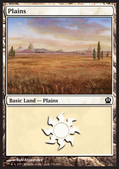 Plains (V.1)⁣ - Theros⁣ (Land)⁣ [230]
