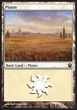 Plains (V.1)⁣ - Theros⁣ (Land)⁣ [230]