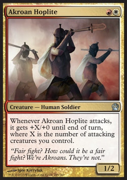 Akroan Hoplite⁣ - Theros⁣ (Uncommon)⁣ [185]