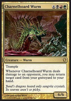 Charnelhoard Wurm⁣ - Commander 2013⁣ (Rare)⁣ [180]