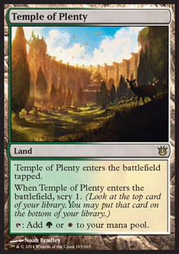 Temple of Plenty⁣ - Born of the Gods⁣ (Rare)⁣ [165]